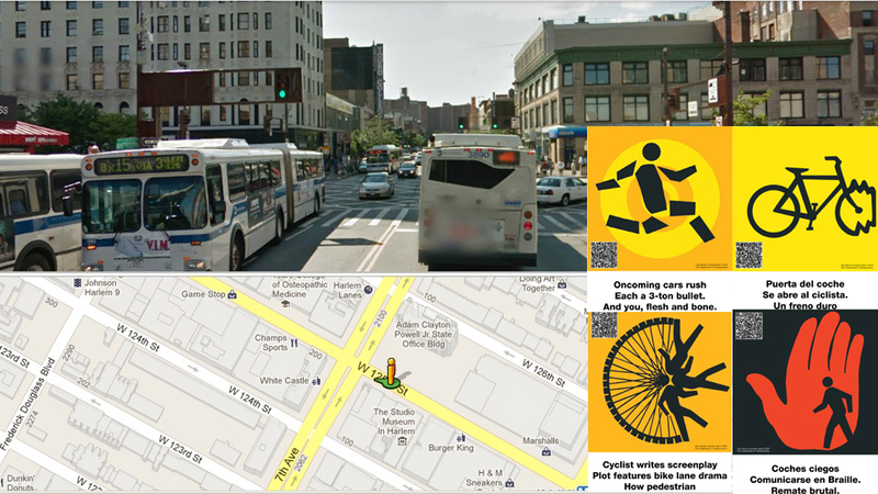 Illustration for article titled Where to find New York City's haiku crosswalk signs